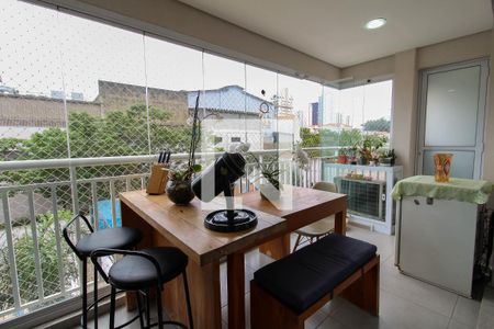 Varanda da Sala de apartamento à venda com 2 quartos, 80m² em Mooca , São Paulo