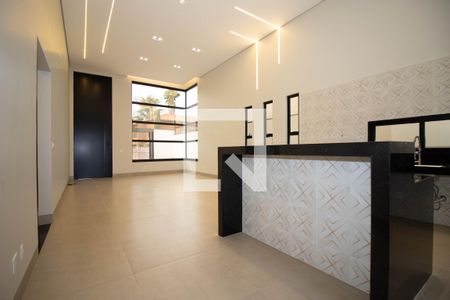 Sala de casa de condomínio para alugar com 3 quartos, 244m² em Condomínio Van Gogh Colonia Agricola Samambaia - Taguatinga - Distrito Federal, Brasília