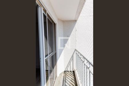 Varanda da Sala de apartamento à venda com 2 quartos, 50m² em Parque Erasmo Assunção, Santo André