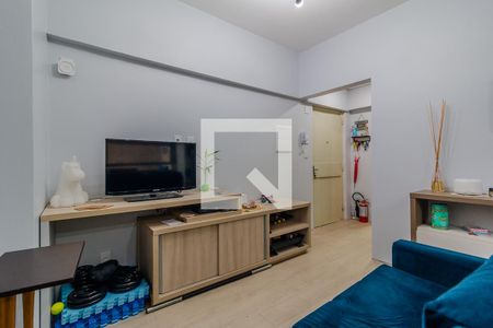Sala de apartamento à venda com 1 quarto, 48m² em Centro Histórico, Porto Alegre
