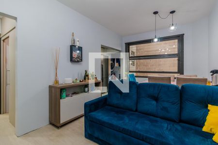 Sala de apartamento à venda com 1 quarto, 48m² em Centro Histórico, Porto Alegre