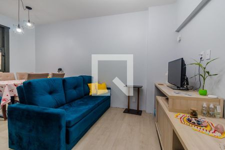 Sala de apartamento à venda com 1 quarto, 48m² em Centro Histórico, Porto Alegre