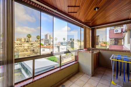Varanda de apartamento à venda com 2 quartos, 81m² em Menino Deus, Porto Alegre