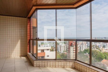 Varanda da Sala de apartamento à venda com 3 quartos, 310m² em Santa Tereza, Porto Alegre