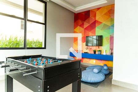 Apartamento à venda com 49m², 1 quarto e 1 vagaSalão de jogos