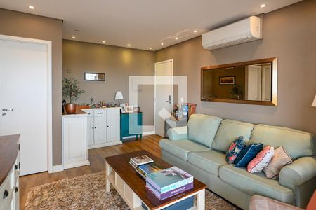 Sala de apartamento à venda com 1 quarto, 49m² em Vila Mariana, São Paulo