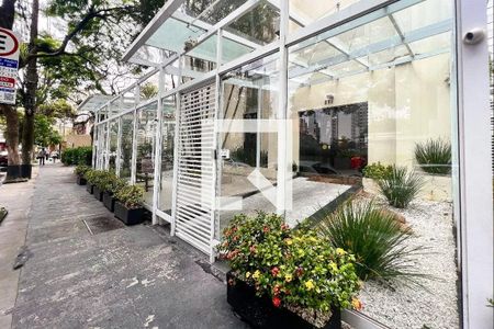 Apartamento para alugar com 42m², 1 quarto e 1 vaga Apartamento para alugar com 42m², 1 quarto e 1 vagaFachada