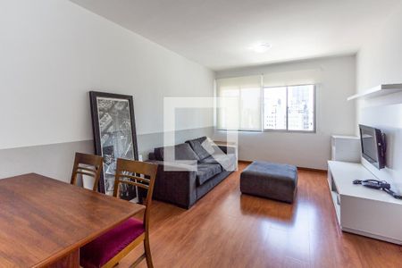 Sala de apartamento à venda com 1 quarto, 42m² em Itaim Bibi, São Paulo
