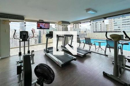 Apartamento para alugar com 42m², 1 quarto e 1 vaga Apartamento para alugar com 42m², 1 quarto e 1 vagaÁrea comum - Academia