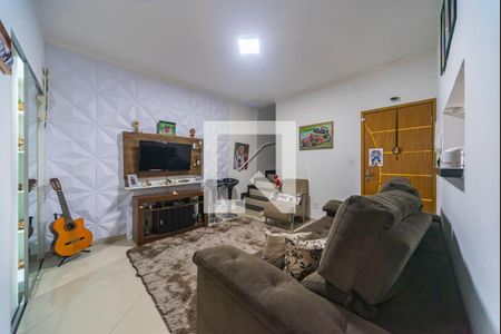 Sala de apartamento à venda com 2 quartos, 102m² em Parque das Nações, Santo André