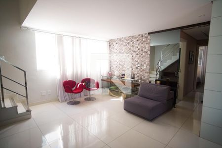 Sala de apartamento para alugar com 3 quartos, 240m² em Itapoã, Belo Horizonte