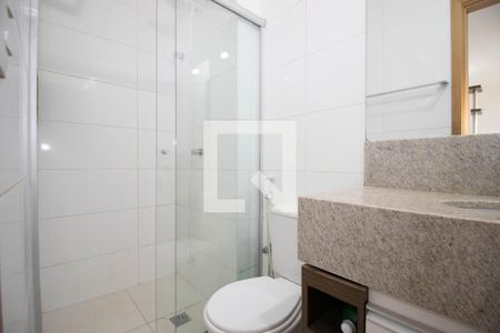 Banheiro Social de apartamento para alugar com 1 quarto, 34m² em Norte (águas Claras), Brasília