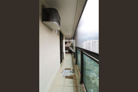 Varanda da Sala de apartamento à venda com 3 quartos, 78m² em Jacarepaguá, Rio de Janeiro