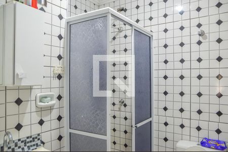 Banheiro de apartamento para alugar com 1 quarto, 36m² em Demarchi, São Bernardo do Campo