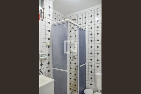 Banheiro de apartamento para alugar com 1 quarto, 36m² em Demarchi, São Bernardo do Campo