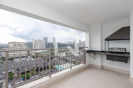 Varanda de apartamento à venda com 2 quartos, 71m² em Jardim Caravelas, São Paulo