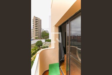 Varanda da Sala de apartamento para alugar com 2 quartos, 57m² em Vila Andrade, São Paulo