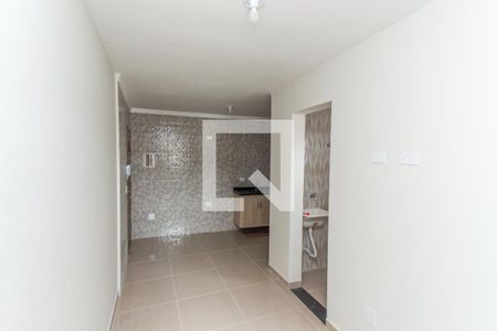 Sala e Cozinha  de apartamento para alugar com 1 quarto, 38m² em Jardim Japao, São Paulo