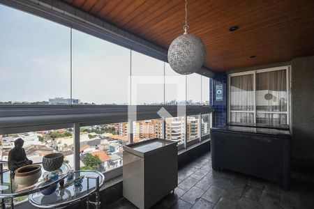Varanda de apartamento para alugar com 3 quartos, 136m² em Vila Progredior, São Paulo