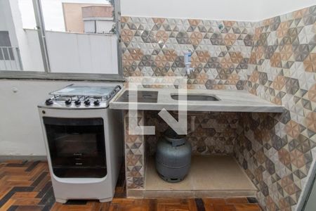 Detalhe da Cozinha de kitnet/studio para alugar com 1 quarto, 20m² em Jardim Carioca, Rio de Janeiro