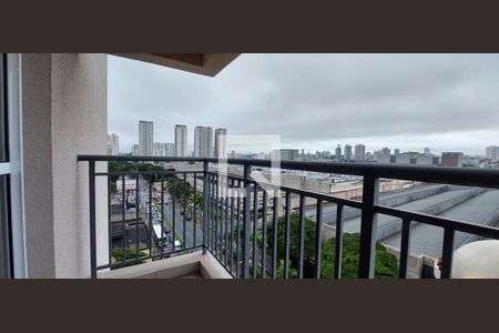 Varanda Sala de apartamento para alugar com 2 quartos, 55m² em Jardim, Santo André