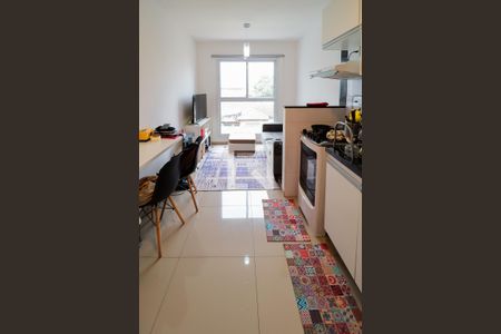 Sala/Cozinha de apartamento à venda com 1 quarto, 29m² em Vila Moinho Velho, São Paulo