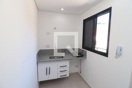 Cozinha de kitnet/studio para alugar com 1 quarto, 20m² em Vila Gomes Cardim, São Paulo