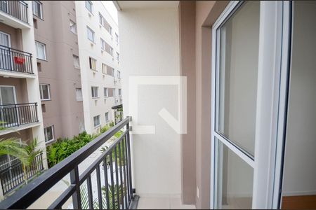 Varanda da Sala de apartamento para alugar com 2 quartos, 45m² em Andaraí, Rio de Janeiro