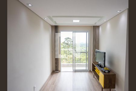 Sala  de apartamento para alugar com 2 quartos, 48m² em Campanário, Diadema