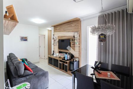 Sala  de apartamento à venda com 2 quartos, 71m² em Paquetá, Belo Horizonte