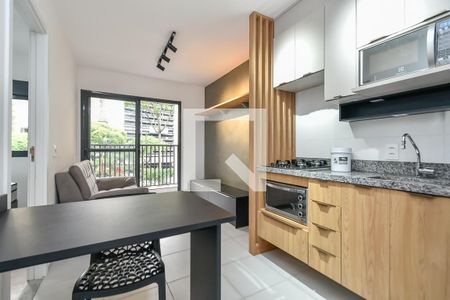 Sala de apartamento para alugar com 1 quarto, 30m² em Bela Vista, São Paulo