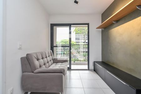 Sala de apartamento para alugar com 1 quarto, 30m² em Bela Vista, São Paulo