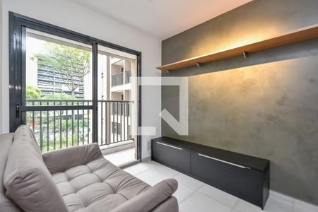 Sala de apartamento para alugar com 1 quarto, 30m² em Bela Vista, São Paulo