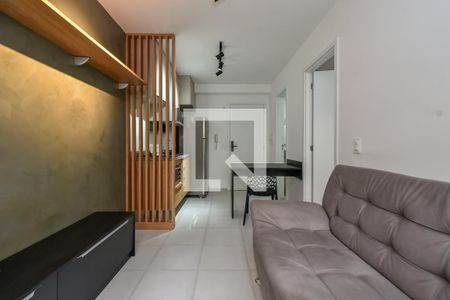 Sala de apartamento para alugar com 1 quarto, 30m² em Bela Vista, São Paulo