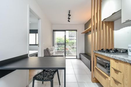 Sala de apartamento para alugar com 1 quarto, 30m² em Bela Vista, São Paulo