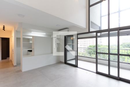 Sala de apartamento à venda com 1 quarto, 69m² em Indianópolis, São Paulo