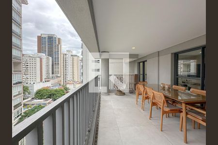 Varanda Gourmet de apartamento para alugar com 3 quartos, 150m² em Perdizes, São Paulo