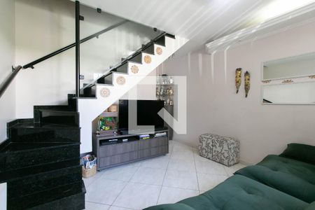 Sala de casa de condomínio à venda com 2 quartos, 65m² em Parque Cruzeiro do Sul, São Paulo