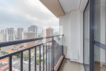 Varanda do Quarto de apartamento à venda com 1 quarto, 33m² em Ipiranga, São Paulo