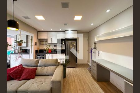 Sala de apartamento para alugar com 1 quarto, 41m² em Cidade Monções, São Paulo