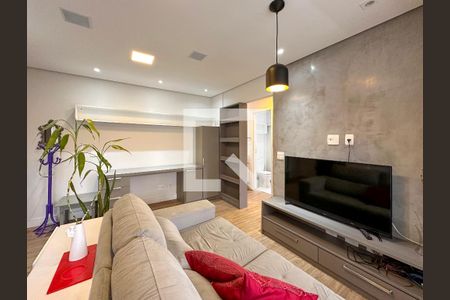 Sala de apartamento para alugar com 1 quarto, 41m² em Cidade Monções, São Paulo