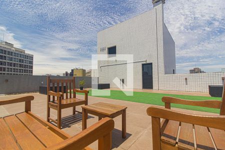 Studio para alugar com 27m², 1 quarto e 1 vagaTerraço