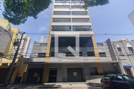Studio para alugar com 27m², 1 quarto e 1 vagaFachada