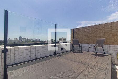 Studio para alugar com 27m², 1 quarto e 1 vagaTerraço