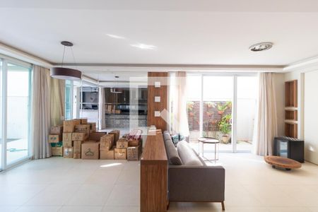 Sala de casa de condomínio à venda com 4 quartos, 312m² em Swiss Park, Campinas