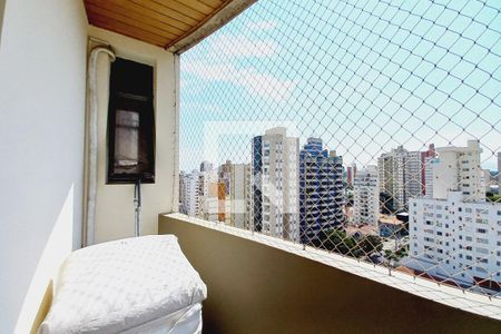 Varanda da Sala de apartamento à venda com 1 quarto, 50m² em Cambuí, Campinas
