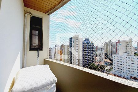 Varanda da Sala de apartamento para alugar com 1 quarto, 50m² em Cambuí, Campinas
