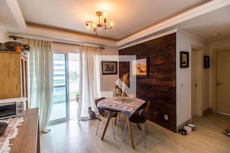 Sala de Jantar de apartamento à venda com 2 quartos, 75m² em Empresarial 18 do Forte, Barueri