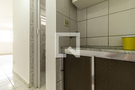 Cozinha de kitnet/studio à venda com 1 quarto, 29m² em República, São Paulo