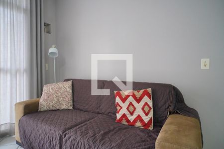 Sala de apartamento para alugar com 1 quarto, 50m² em Trindade, Florianópolis